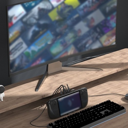 Multiport 5 in 1 Dock for ROG for Steam Deck Compact and Easy to Carry Design - Picture 6 of 9