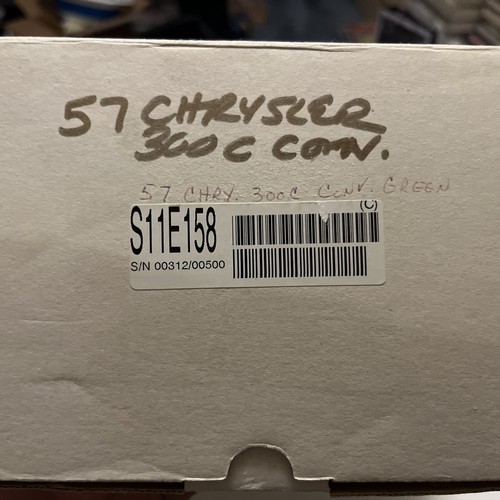 1957 Chrysler 300C Convertible Die Cast Model By Franklin Mint 1:24 Limited Ed - Picture 18 of 18