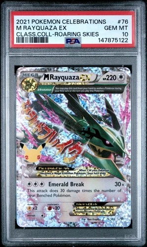 Roaring Skies Rayquaza EX PSA 10