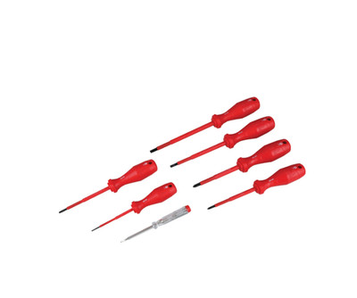 LUX-TOOLS Schraubendrehersatz VDE 7-teilig Comfort