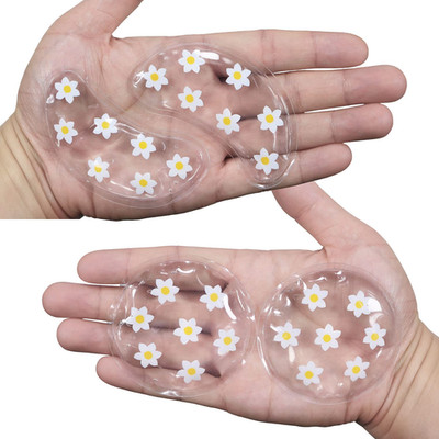 Gel Ice Pack Reusable Cooling Eye Pads and under Eye Patches,Eye Hot Cold Treatm