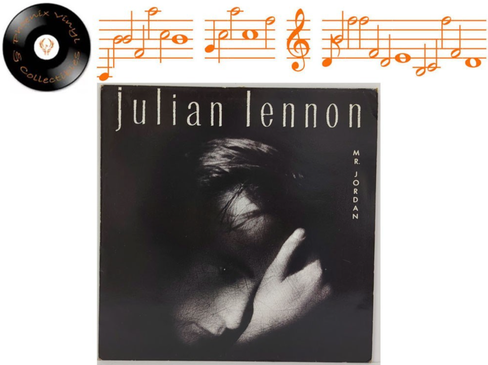 Julian Lennon Mr Jordan Vinyl LP + Inner Sleeve A1U B1U Pressing - EX