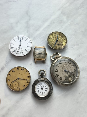 #ad Vintage Waltham Watch Lot Great Northern Special For Restoration $299.95
