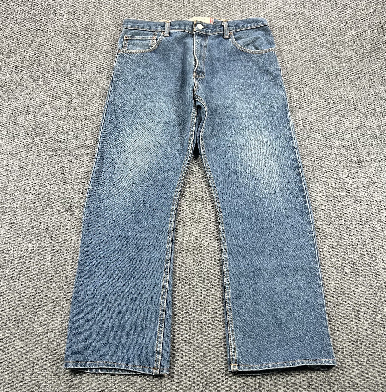 Vintage Levi’s 517 Jeans Men’s 34x30 Blue Bootcut Denim Pants Western Cowboy Y2K