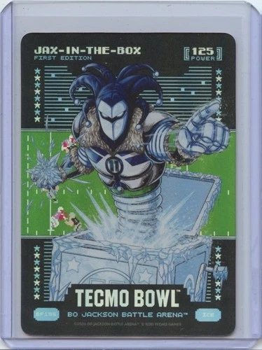 2026 Bo Jackson Battle Arena Tecmo Bowl JAX IN THE BOX Foil Ice SMITH-NJIGBA