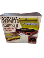 Crosley Peanuts Cruiser Record Store Day Turntable Exclusive 2014 Charlie Brown