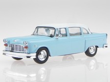 Checker Marathon 327 1964 lightblue white modelcarWB202 Whitebox 1:43