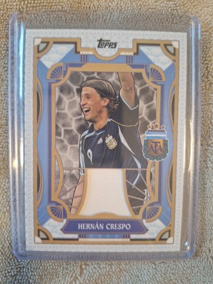 Topps Argentinien Team Set 24/25 Hernan Crespo Match-Worn Memorabilia TR-HC