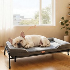 Lekereise Outdoor Elevated Dog Beds for Small Dogs, Portable Indoor  Outdoor...