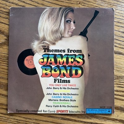 Various   Themes From James Bond Films - Vinyl 7'' Single UK Import - VG+