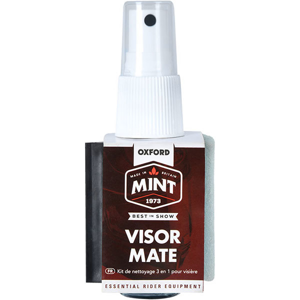 Oxford Mint Visor Mate Motorcycle Motorbike Helmet Visor Cleaner