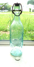 BLOB TOP W/STOPPER EMBOSSED, WILLIBALD KUEBLER BOTTLER, EASTON, PA, REAR, K