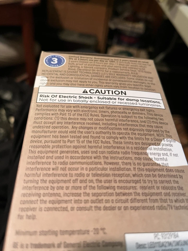 GE Wellness Sun Filled 60W A21 Dimmable LED Spectrum Sun Light Bulb sleep/wake! - Image 3 of 3