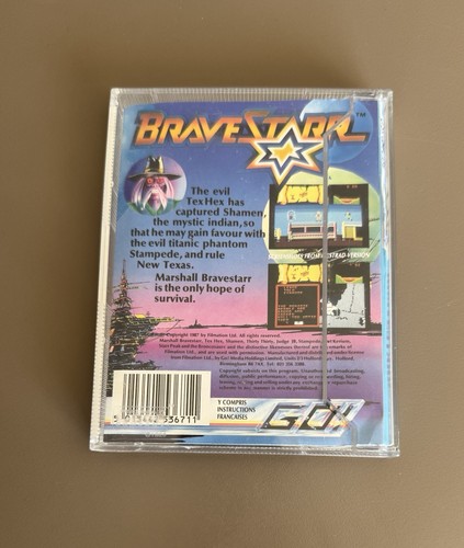 Jeu Bravestarr Amstrad CPC 6128 664 Disk GO! - Bild 3 von 12