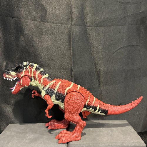 🦖Toys R Us / Animal Planet 12" Tyrannosaurus T-Rex Toy w/ Sound & Light Up Eyes