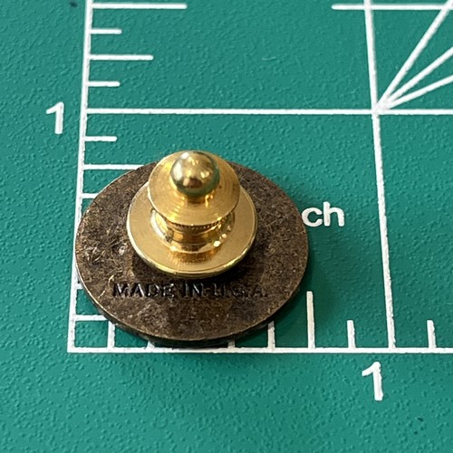 Vtg ABC Bowling League Champion ‘89-‘90 Lapel Pin Bronze Tone Metal & Enamel - Picture 10 of 10