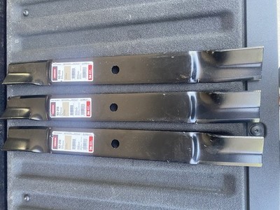 Three (3) Pack Oregon 92-213 Blade for Hustler 603992. #CD8