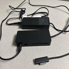 Microsoft Surface Pro Dock 3 4 5 6 7 X Book Go 1661 PF3-00005 PD9-00003 w/ AC