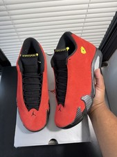 Air Jordan 14 Retro 2025 Ferrari Size 10 Worn Once