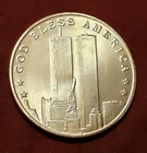 Twin Towers 9/11 Silver Coin 1 Troy Ounce .9999 fine silver perfect condition
