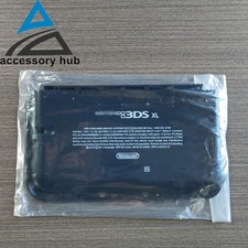 Front  Back Housing Shell Cover Case Replace For Nintendo 3DS XL/LL Old Black