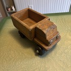 RARE VINTAGE SOLID MAPLE WOOD DUMP TRUCK TOY - COMMUNITY RIFTON, N.Y. — photo 6