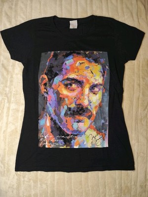 Queen Freddie Mercury Aquarell Stil T-Shirt Größe M