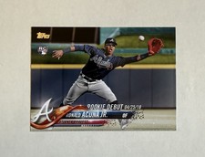 Ronald Acuna Jr. #US252 Prices [Rookie] | 2018 Topps Update