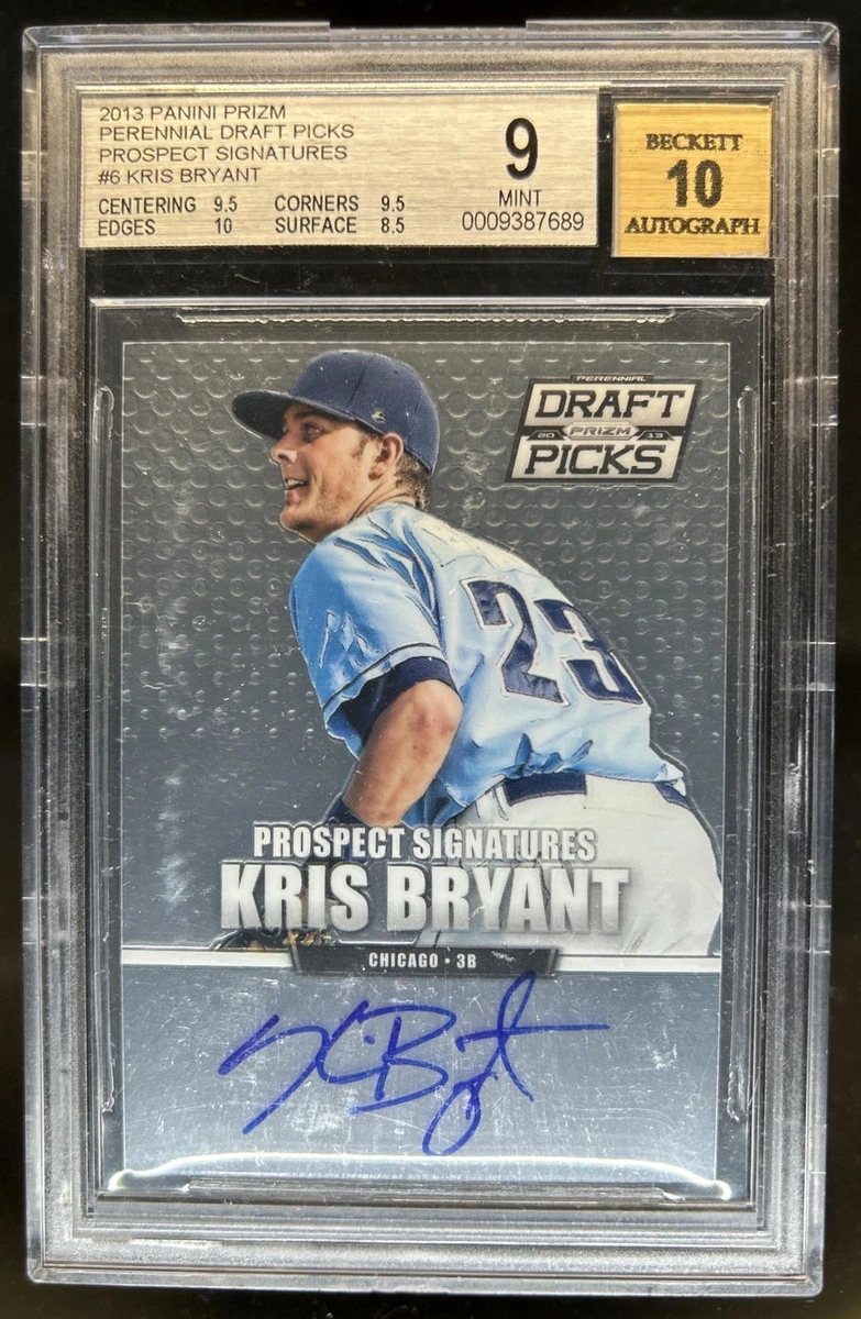 Kris Bryant 10 Graded Baseball Sports Trading Cards & Accessories