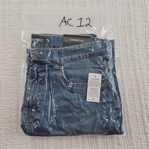 Buffalo David Bitton Jeans Herren Gr. W34 L30 Boot Cut King Stretch Fit Neu mit Etikett - Bild 19 von 19