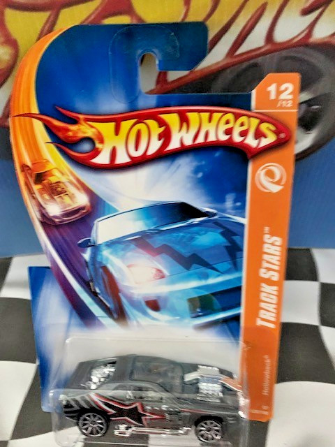 Hot Wheels 2007 Track Stars 12/12 120 Hollowback GRAY 10SP Acceleracers Spinoff