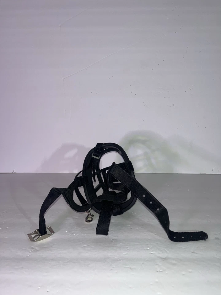 Baskerville Ultra Bozal Perro Negro, Talla 5, Cesta de Entrenamiento Protector Bucal Foto 3 de 4