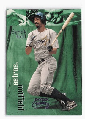 1999 SkyBox Thunder Rant #77 Derek Bell Houston Astros SP