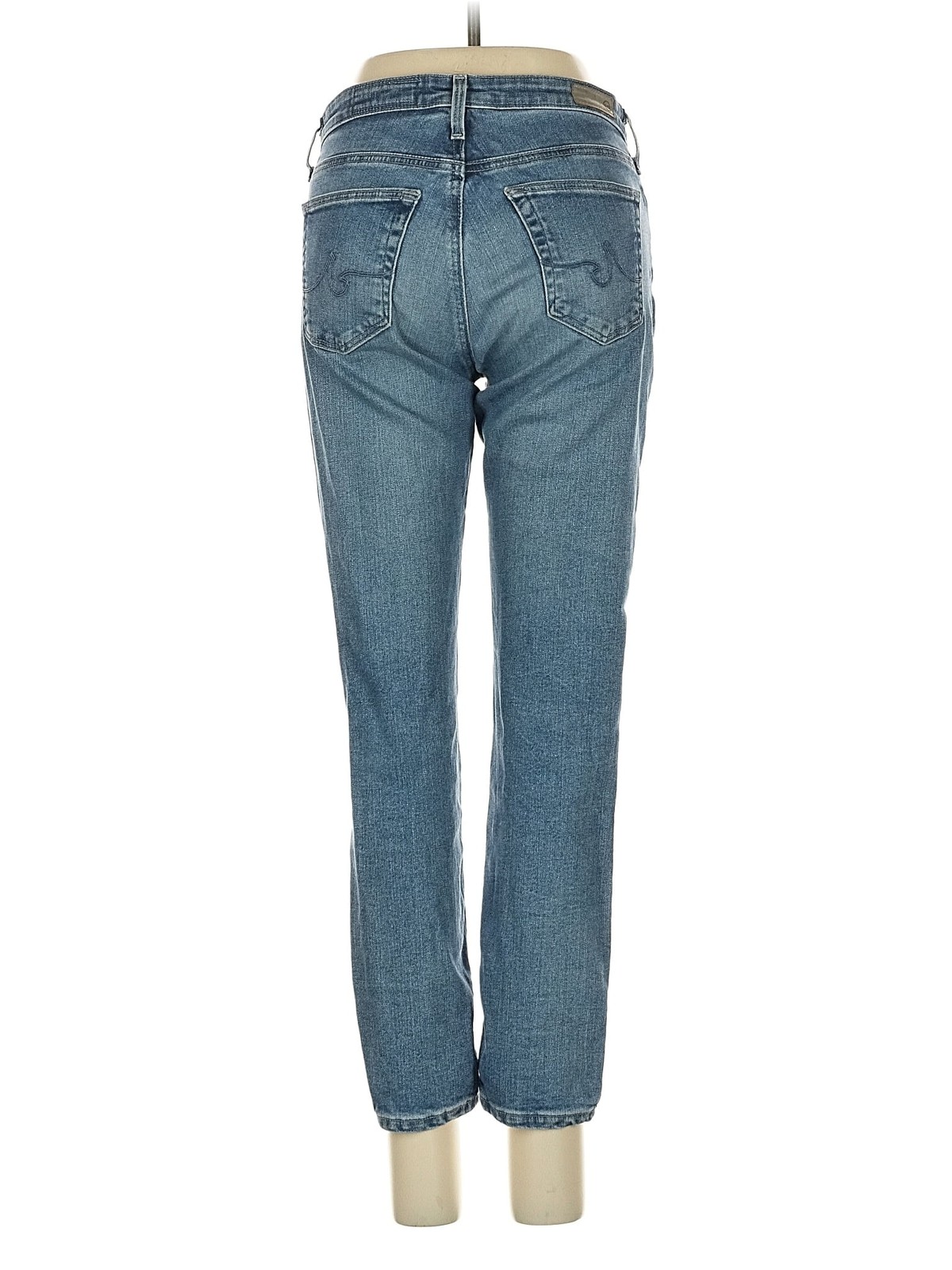 Adriano Goldschmied Women Blue Jeans 27 W Petites thumbnail 2