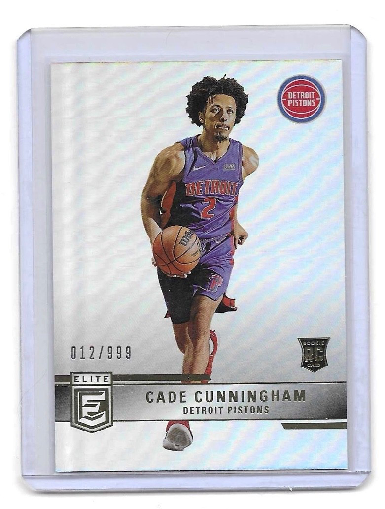 2021-22 Panini Donruss Elite 248 RC Cade Cunningham /999