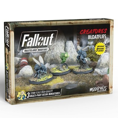 Modiphius Entertainment   Fallout Wasteland Warfare   Creatures: Bloatflies   Mi