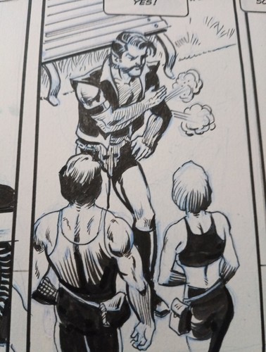 Original Comic Book Art Dave Cockrum 11"x17" Soulsearchers #38 Pg 4 Baraka X-men - Picture 9 of 13