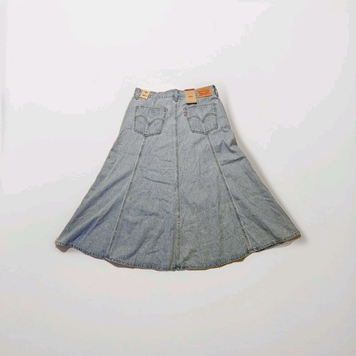 Neu mit Etikett Levi's Strauss & Co. Fit & Flare Damenrock Größe 31 Denim 59,99 $ unverbindliche Preisempfehlung des Herstellers - Bild 2 von 9