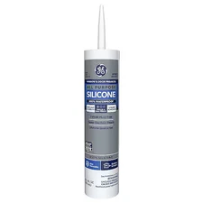 Ge 2749483 Silicone Sealant, All Purpose Silicone, 10 Oz, Cartridge, White