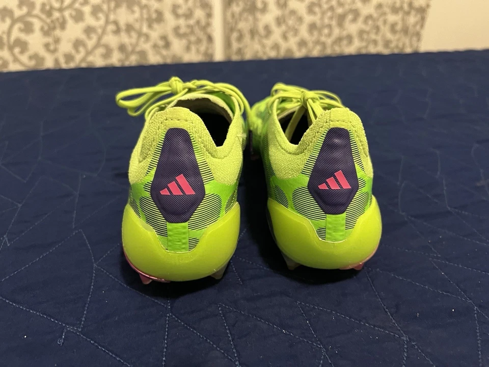 Adidas Predator Elite FT FG Cleats Men's 7 Green Pink Soccer Football Shoes - Image 3 of 4