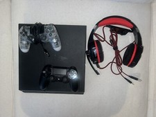 Awesome and Working Sony PlayStation 4 500GB 2 controller And 2 games  Headset