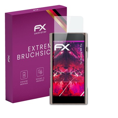 atFoliX Glasfolie für Shanling M6 Pro Displayfolie 9H Schutzpanzer