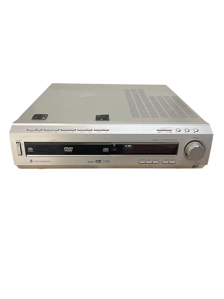 SONY HCD-C450 Full Digital Amplifier 5 DVD Receiver Does NOT WORK PARTS ONLY - Image 2 of 4