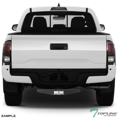 TLAPS Wide Mesh Hitch Step+2'' Tow Receiver Textured Blk For Lexus Mazda Mercedes