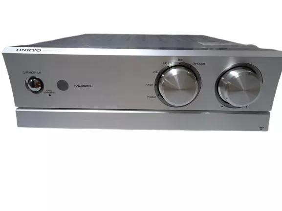 Onkyo A-933 Integrated Amplifier Silver From Japan Very Good