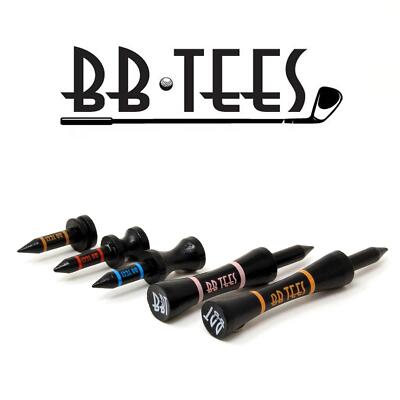 BB TEES Various Bamboo Castle Golf Tee  Sustainable Biodegradable