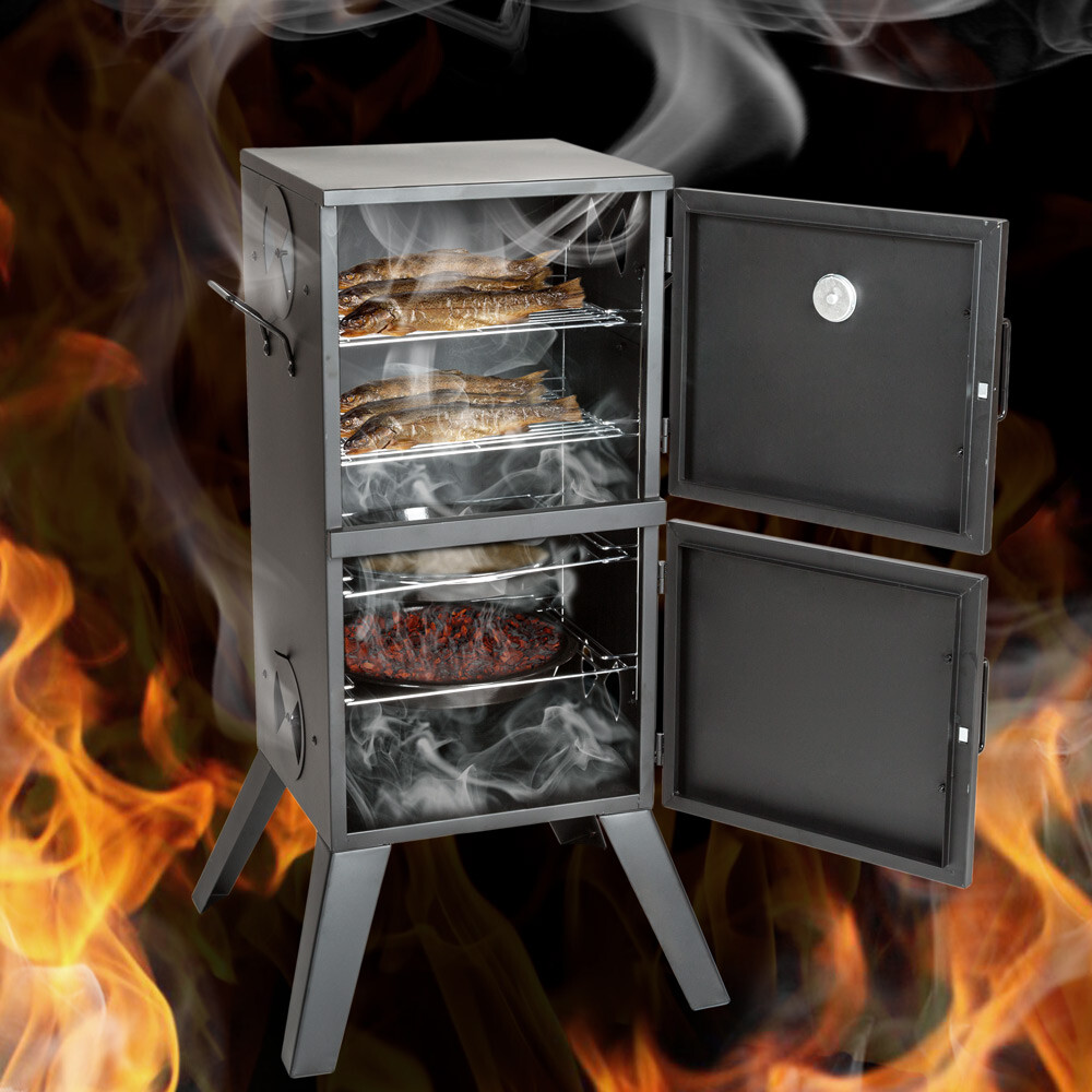Räucherofen Räucherschrank Räuchertonne Räucher Grill Ofen Smoker 