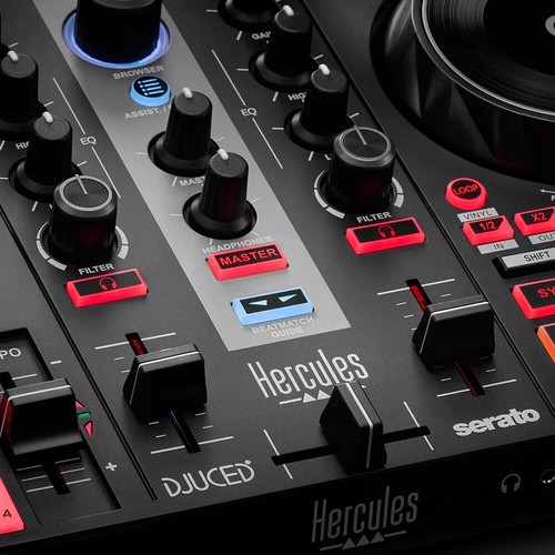 HERCULES DJ CONTROL INPULSE 200 Mk2 controller midi usb digitale Serato DJ Lite - Picture 4 of 7