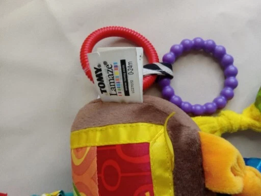 LAMAZE BEBÉ JUGUETE BURRO DE PELUCHE MORDEDOR Sir Prance ACTIVIDAD SONAJERO CABALLO Colorido Foto 3 de 4