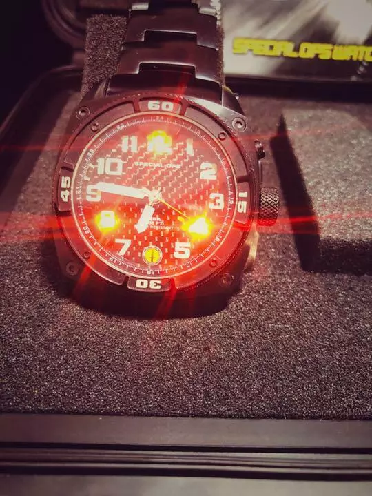 MTM Special Ops Black Hawk Watch Military men's